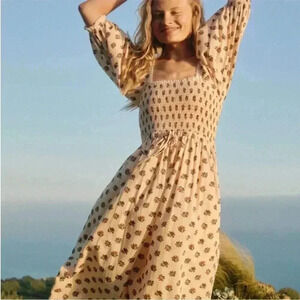 Christy Dawn Katrina Dress Sz S in Blooming Cream | Sold out!